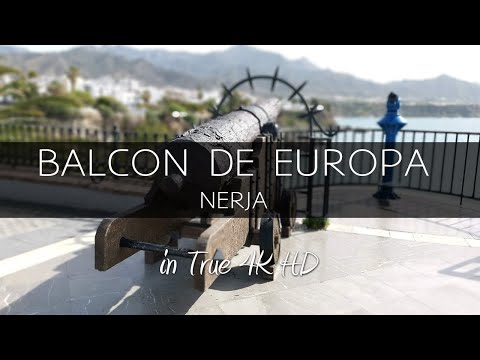 Balcón de Europa (Nerja) in True 4K HD