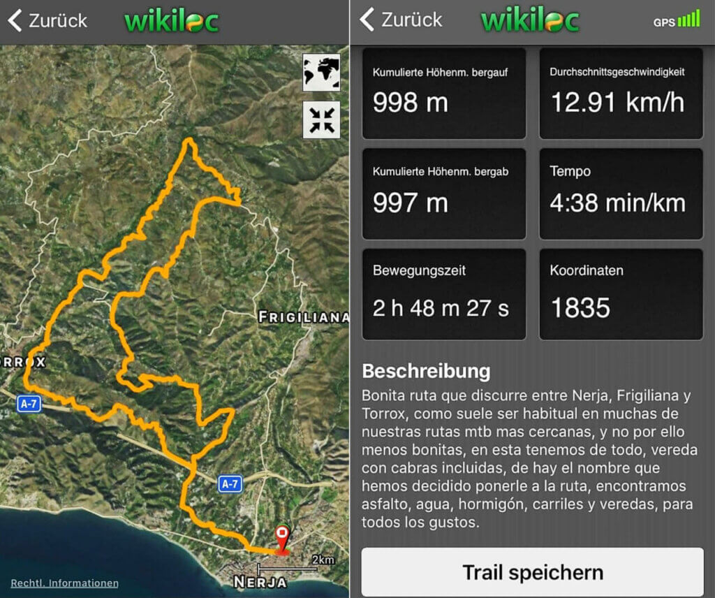 MTB-Tour in Nerja